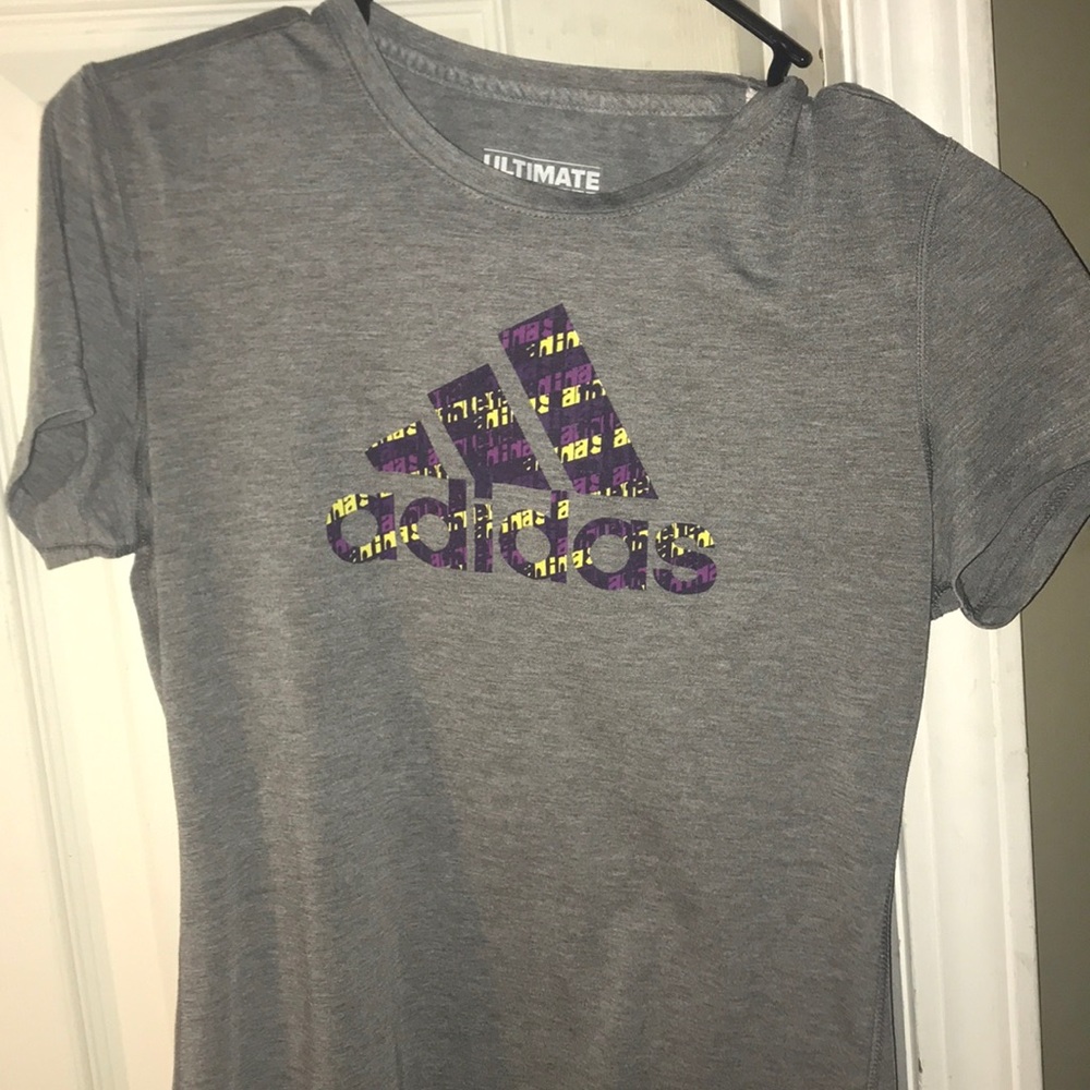 Adidas grey shirt